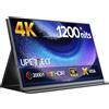 UPERFECT Monitor Portatile 4K 16" | 1200 Nits Laptop Monitor | 3840 * 2400 UH...