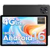 POPUX TAB G6 Android 16 Tablet 11 Pollici, 4G LTE 90Hz, 30GB RAM+256GB ROM/TF 2TB, ...