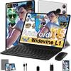 UJJ Gemini AI Tablet 10 Pollici Android 15, 64GB ROM + 2TB TF, OctaCore2.0GHz, 12...