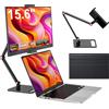 MAGICRAVEN Monitor Portatile per Laptop, 15,6" 1080P IPS Schermo Portatile, H...