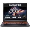 Acer Nitro V 16 AI ANV1642R0BK Notebook Gaming, NVIDIA GeForce RTX 5060 8 GB ...