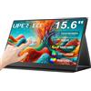 UPERFECT Monitor Portatile Touchscreen 15.6" 125% sRGB FHD HDR Opaco 20001 Co...