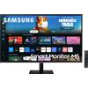 Samsung Smart Monitor M5 S32DM502, Flat 32'', 1920x1080 Full HD, Smart Hub co...