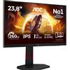 AOC Gaming Monitor 24G4ZR 24 pollici 1920x1080, FHD, 260Hz, Fast IPS Panel, 1...