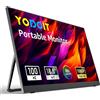 Yodoit Monitor Portatile per laptop, schermo IPS FHD 1080P da 18,5" a 100 Hz ...
