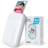 Liene Pearl K100 Stampante Fotografica, 2x3'' Mini Stampante Fotografica Ista...