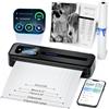 Phomemo M832D Stampante Termica Portatile A4, Stampante Termica Con Schermo T...