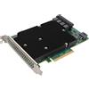 GOWENIC Scheda HBA LSI SAS 9300 16I, Scheda Controller RAID HBA da 12 Gbps con 16 Por...