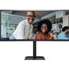 AOC CU34E4C Monitor PC 86,4 cm (34") 3440 x 1440 Pixel Nero