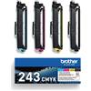 Brother TN243CMYK | Toner Originale | Multipack Nero/Ciano/Magenta/Giallo| 1....