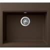 Elleci Lavello Elleci Incasso 1 vasca 57x51 Time 105 Granitek Espresso LG210578
