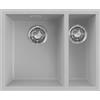 Elleci Lavello Elleci Incasso 1 vasca e mezzo 54,8x44,8 Zen - F 150 Keratek Cloud LKZ15088F01