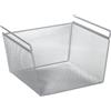 Zeller 17753 Cassetto Supplementare con Ganci, Metallo, Argento, 29x26x19 cm