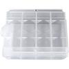 BasicNature Contenitore per 4 batterie, trasparente,