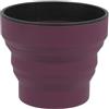 Lifeventure Ellipse Flexi Mug tazza pieghevole in silicone 350ml, viola,