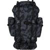 MFH Zaino molle 65l barra in alluminio, night-camo,