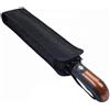 Origin Outdoors Wind-Trek ombrello compatto antivento, nero,