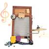 Washboard, strumento a percussione per musica folk, unico per viaggiare,