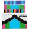 RiToEasysports adesivi tasti pianoforte, per principianti colorato, adesivi Kalimba 17/21 toni, for bambini adulti studio musicale divertimento
