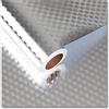 CRE8TIVE Carta da Parati Effetto Metallico Pellicola Adesiva per Mobili Argento Carta da Parati Adesiva Muro In Acciaio Inox Cucina Pellicola per Frigorifero Lavastoviglie Armadio 30cm x 200cm