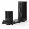 CCJH Regolabile Guida Piano Nero Guida Inferiore Per Porta in Legno Scorrevole Parete/Porta