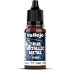 Vallejo Pintura True Metallic Metal 18ml Rame Antico, Finitura Brillante per Mischiare e Sfumare, Ideale per Pennello, Conservazione Prolungata in Bottiglia con Pipetta.