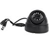 Osmond Telecamera di sorveglianza nera PAL 1/3 CMOS 700TVL 24 LED IR Cut 3.6mm Security Indoor Dome CCTV Camera