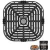 GCQFZ Padella per friggitrice ad aria istantanea Vortex Plus 6QT Instant Pot Vortex Plus 6QT Clear Cook friggitrice ad aria, accessori originali per friggitrice ad aria, vassoio di ricambio per