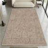 CARPETIA Tappeto per soggiorno vintage, motivo ornamentale, beige, 120 x 170 cm