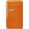 SMEG FRIGO MONOPORTA SMEG FAB5ROR6, Capacità netta totale 34 l, Rumorosità: 36 dB(A), Dimensioni: L 40,4 cm A 72,5 P 50 cm, Arancione, Classe C
