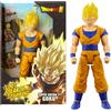 BANDAI - Dragon Ball Super - Action Figure Gigante con Fuzione 30 cm - Super Saiyan 2 Goku Luci e Suoni Sparking - Licenza Ufficiale Dragon Ball - Giocattolo per bambini dai 4 anni in su - 38566