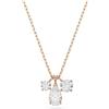 Swarovski Mesmera Collana Pendente, Gioiello Versatile con Zirconia, Pietre Sfavillanti a Taglio Misto, Chiusura a Moschettone, Placcatura in Tonalità Oro Rosa, 40-45 cm, 1,1 x 0,5 cm