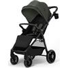 Kinderkraft Grande 2 Passeggino Compatto da Città con Ruote Ammortizzate, Chiusura a Una Mano, fino a 22 kg
