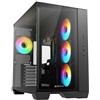 Sharkoon Case Sharkoon Steel Shark Midi-tower ATX ARGB Nero [STEEL SHARK]