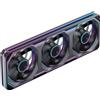 JONSBO Ventilatore Jonsbo XA-360 Reverse Blade 700-1800rpm 75.74m3 all'ora 360mm ARGB Nero