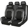 Alasaaydg Coprisedili Auto per Audi A5 Sportback Coupe 2010-2021, Traspirante Impermeabile, Antiscivolo, Coprisedile Auto Tutte Stagioni Copriseggiolino, Accessori Auto,Grey
