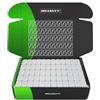 HASKYY 50 pesi per ruote in acciaio 12 x 5g barre autoadesive Argento 3kg zincato e rivestito in plastica