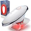 Mantrasage Massaggiatore scultore anti-cellulite con ventosa elettrica corpo e viso 3 in 1 Mantrasage | Palper-Roller, Lifting EMS & Terapia luce rossa | Drenaggio & Rassodamento Cosce, Pancia, Braccia, glutei