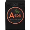 Hotpoint Ariston HB 103B CARE IT Lavatrice A Libera Installazione 10 Kg, 1400 Giri, Display Digitale XL, Vapore, Classe A -30%, Nero"