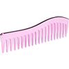 Yinhing Pettini a Denti Larghi, Pettine Districante Senza Manico Pettine Professionale per Capelli per Capelli Ricci o Lisci Capelli Bagnati o Asciutti(Rosa viola)