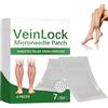 Generico Cerotti Microaghi per la Cura delle Gambe, Patch Trasdermici per Varicosi e Sollievo da Vene Gonfie, Fascia Elastica Traspirante per un'Azione Profonda e Duratura (2)