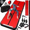 KESSER® tappetino da palestra gonfiabile airtrack 2m/3m/4m/5m/6m tappetino da ginnastica | incl. borsa di trasporto e pompa d'aria elettrica | tappetino da yoga, tappetino da tumbling, tappetino da allenamento, tappetino da palestra e fitness
