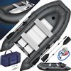 Kesser Gommone KESSER® per 4 persone, motorizzabile, canoa gonfiabile