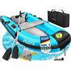 Kesser Gommone KESSER® per 2 persone, motorizzabile, canoa gonfiabile