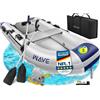 Kesser Gommone KESSER® per 2 persone, motorizzabile, canoa gonfiabile