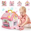 Naxudcoo Giochi Bambini 1 Anno, Giochi Montessori 1 2 Anni, 6 in 1 Giocattolo Educativ...