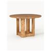 Westwing Collection Tavolo rotondo in legno Edward, varie misure -