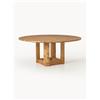 Westwing Collection Tavolo rotondo in legno Edward, varie misure -