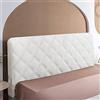 uyeoco Copritestiera Letto Copertura/Copri Testata Letto Matrimoniale/Singolo Imbottito Velluto Fodera Elastica Protezione, Coprire Antipolvere in Cotone Cover Addensare AntiGraffio Cuscino ( Color : #36 , S