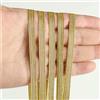 GUOZHAN 10 Metri di Nastri Elastici in Argento e Oro Glitterati, Nastro Elastico Metallico Piatto Intrecciato per Abbigliamento Cucito e Artigianato 3 mm 6 mm